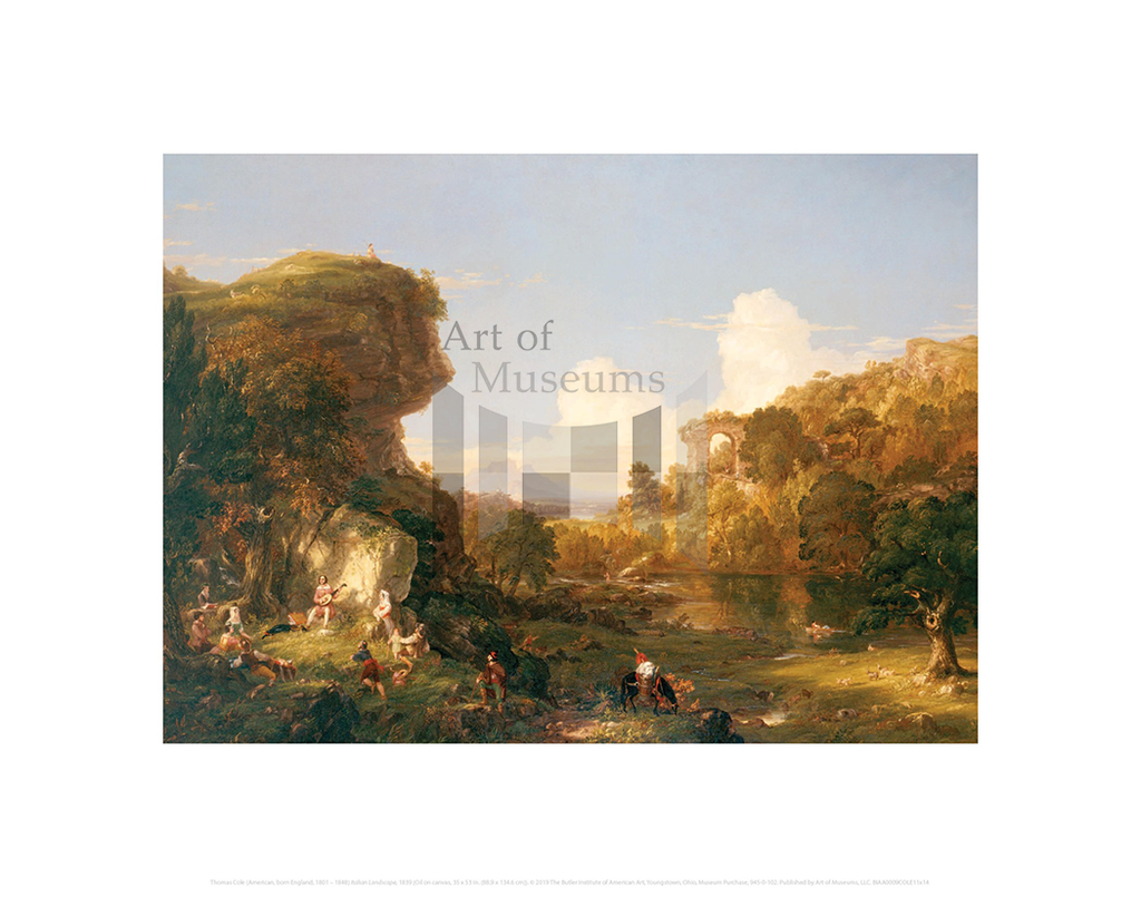 Italian Landscape, Thomas Cole