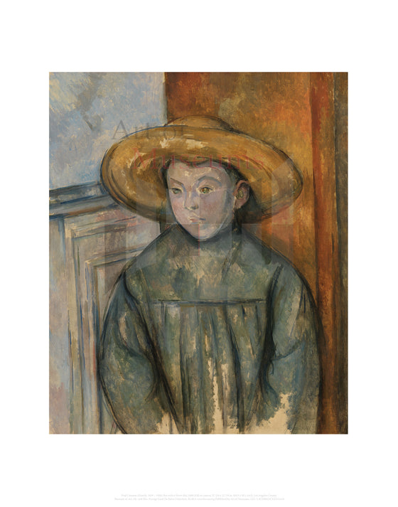 Boy with a Straw Hat