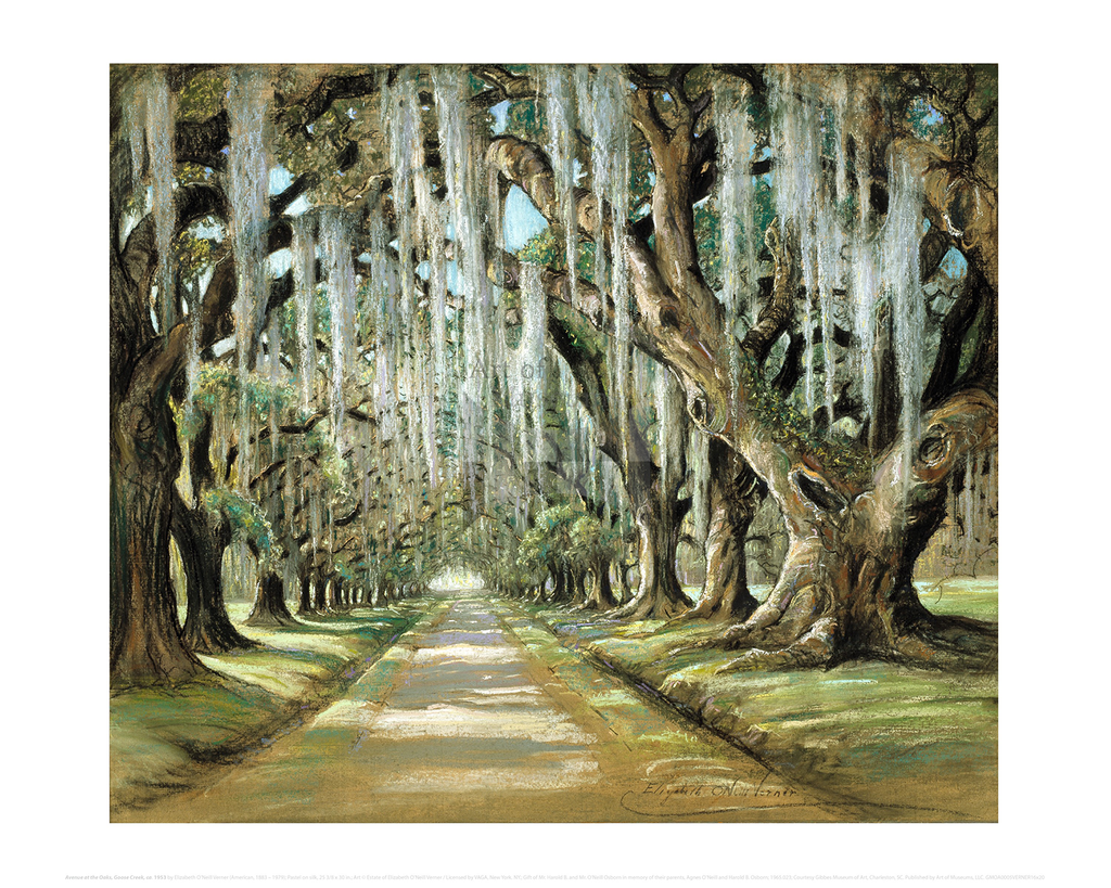 Avenue at the Oaks, Goose Creek, Elizabeth O'Neill Verner