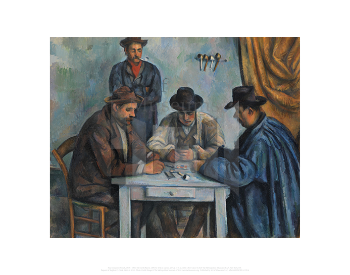 The Card Players, Paul Cezanne