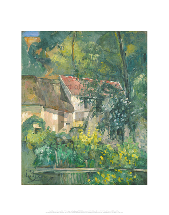 House of Pere Lacroix, Paul Cezanne