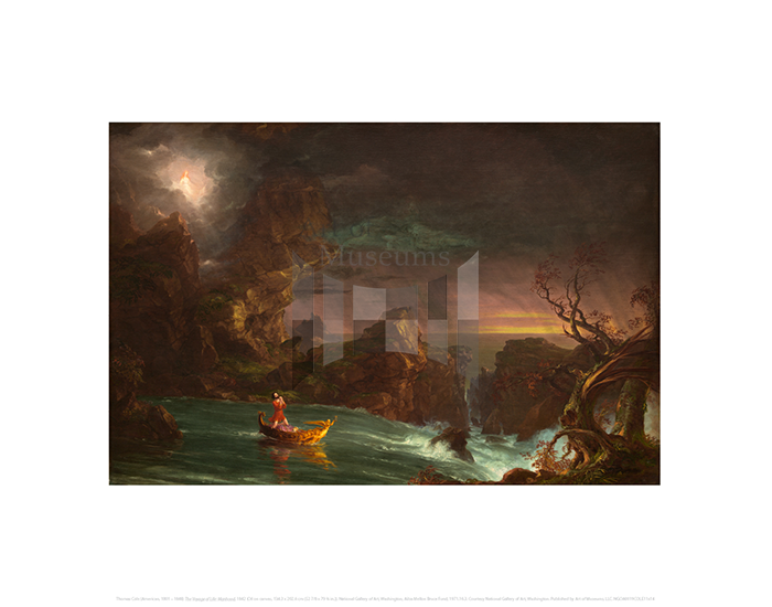 The Voyage of Life: Manhood, Thomas Cole