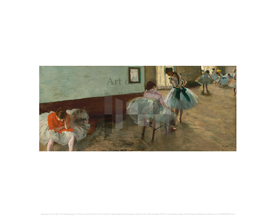 The Dance Lesson, Edgar Degas