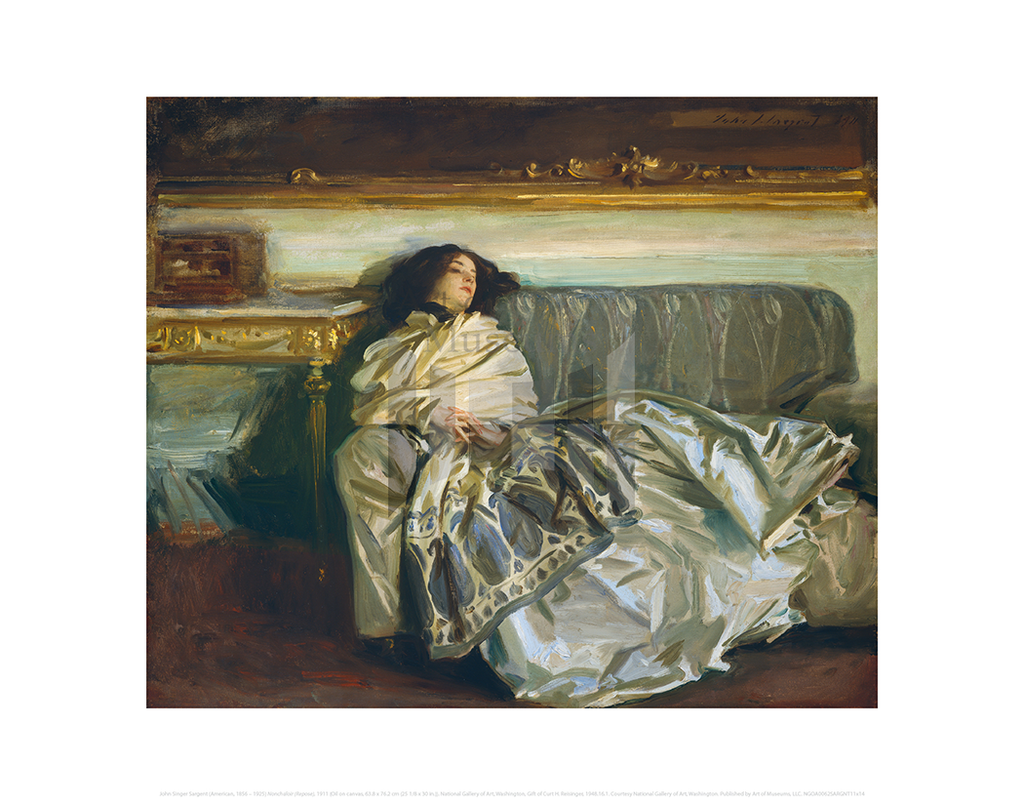 Nonchaloir (Repose), John Singer Sargent 