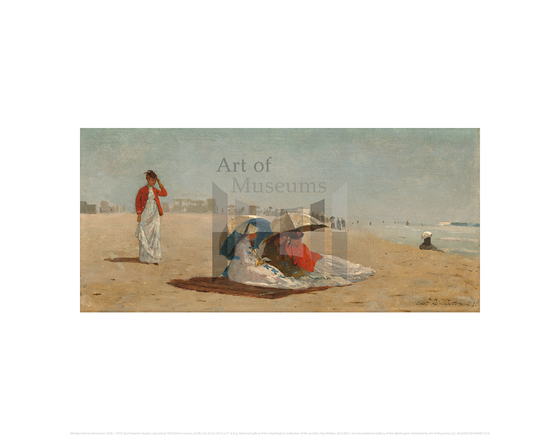 East Hampton Beach, Long Island, Winslow Homer