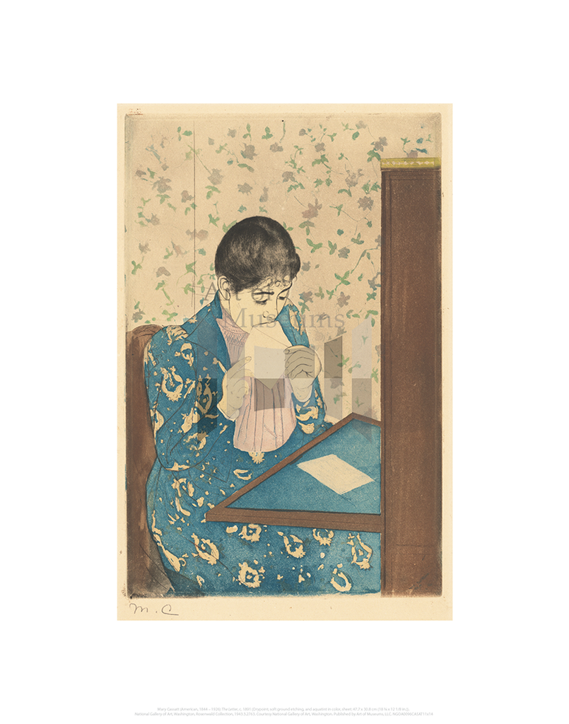 The Letter, Mary Cassatt 