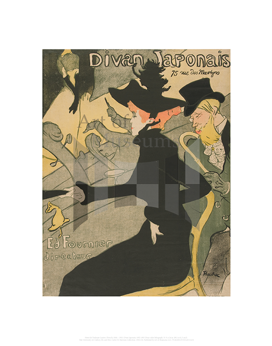 Divan Japonais, Henri de Toulouse-Lautrec 